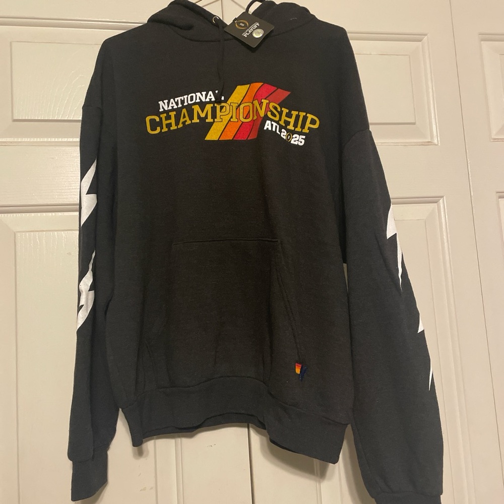 Aviator nation Black National Championship Hoodie